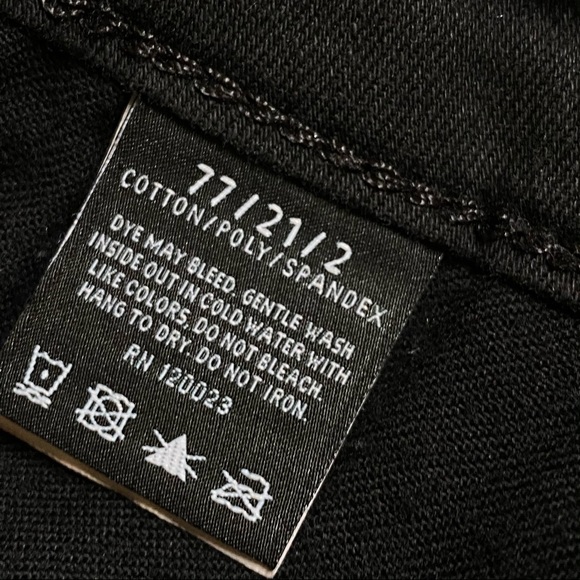 DSTLD Black Skinny Destroyed Jeans - Picture 7 of 11